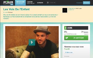 http://www.mymajorcompany.com/projects/les-voix-de-l-enfant